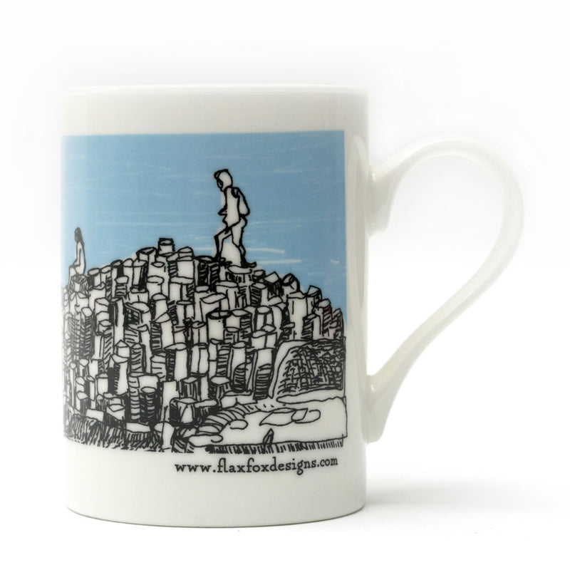 Giant's Causeway Belfast Illustrated Mug