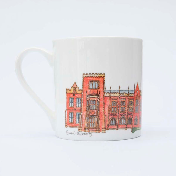 Queen's University fine bone china mug