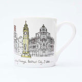 Belfast Skyline Fine Bone China Mug