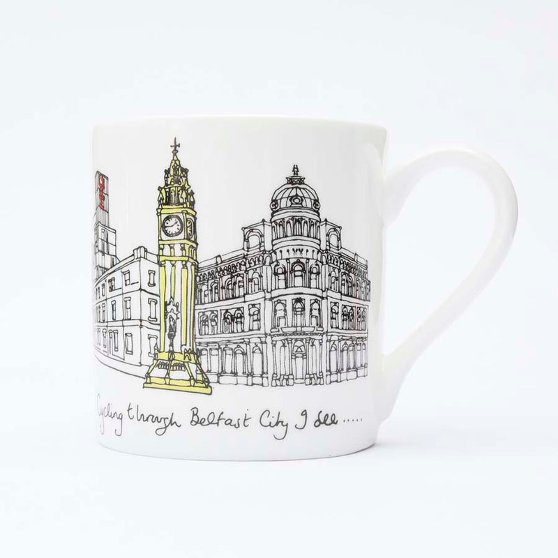 Belfast Skyline Fine Bone China Mug