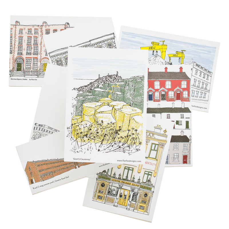 Selection of Artist postcards by Danielle Morgan